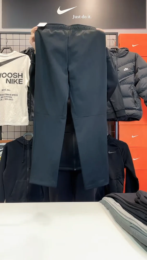 93254 黑色加绒直筒长裤 L 码140斤-160斤