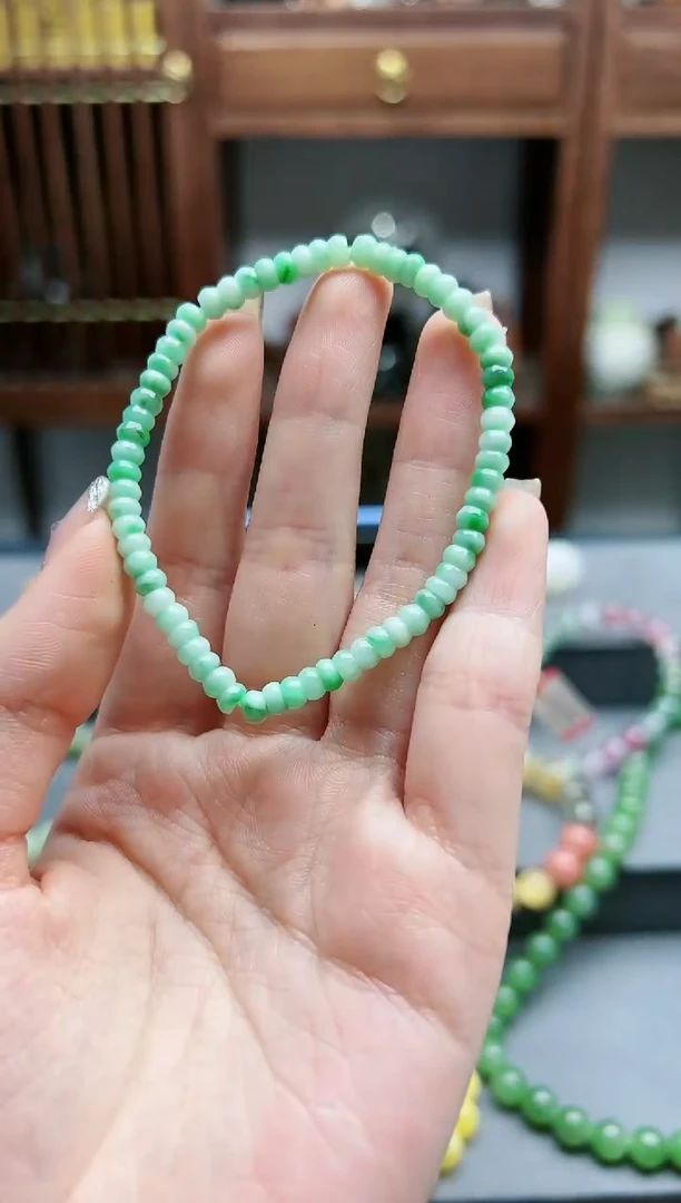 【闪购商品】翡翠手串未镶嵌翡翠手串*1 YN多样性发其一