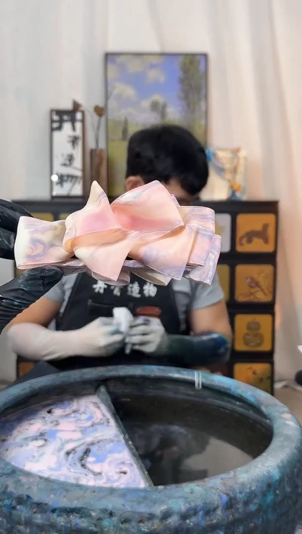 525 紫粉银 香蕉夹