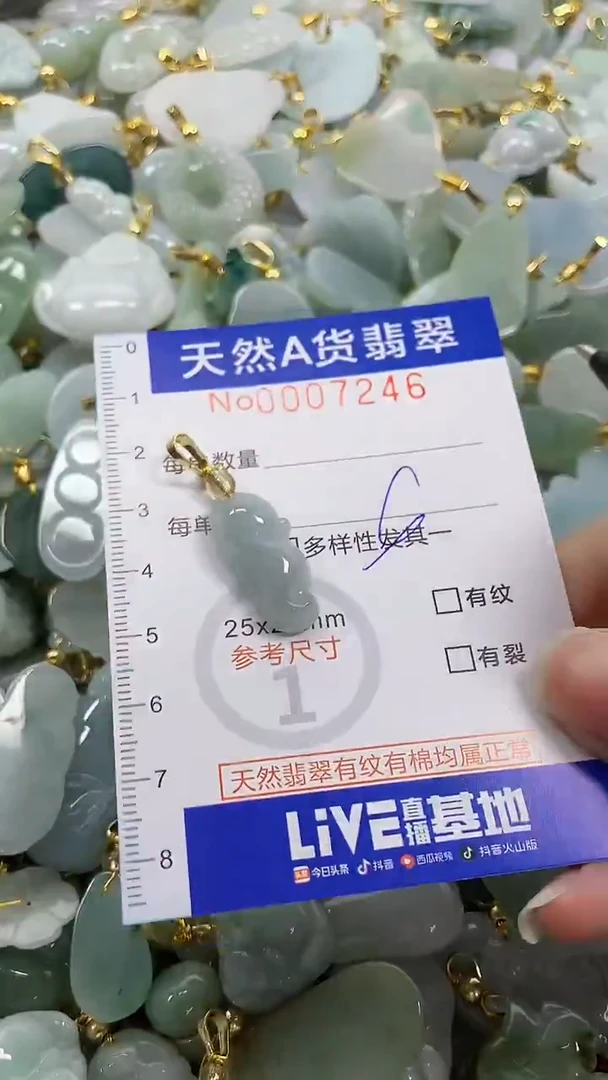 颈饰未镶嵌翡翠纯天然a货翡翠1