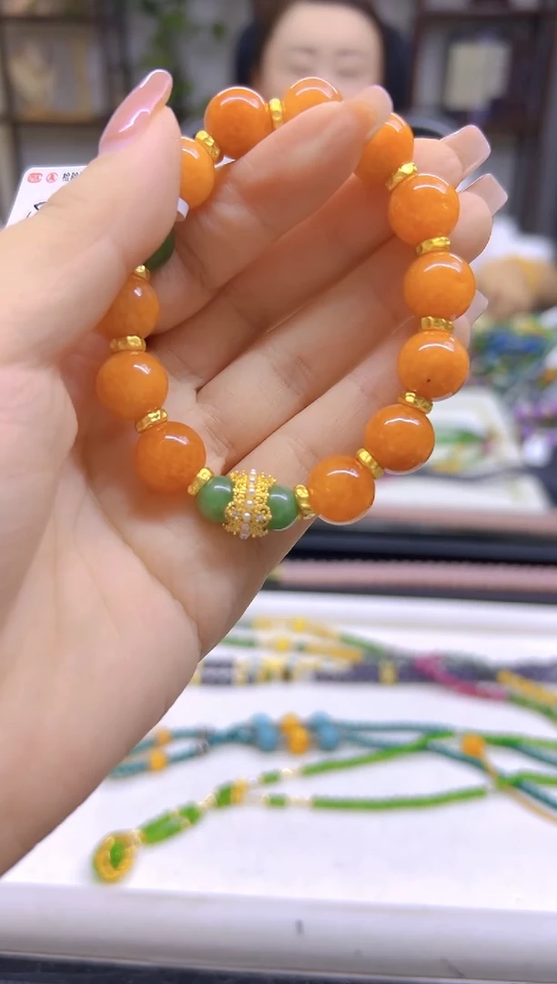 未镶嵌手链翡翠DIY款S785