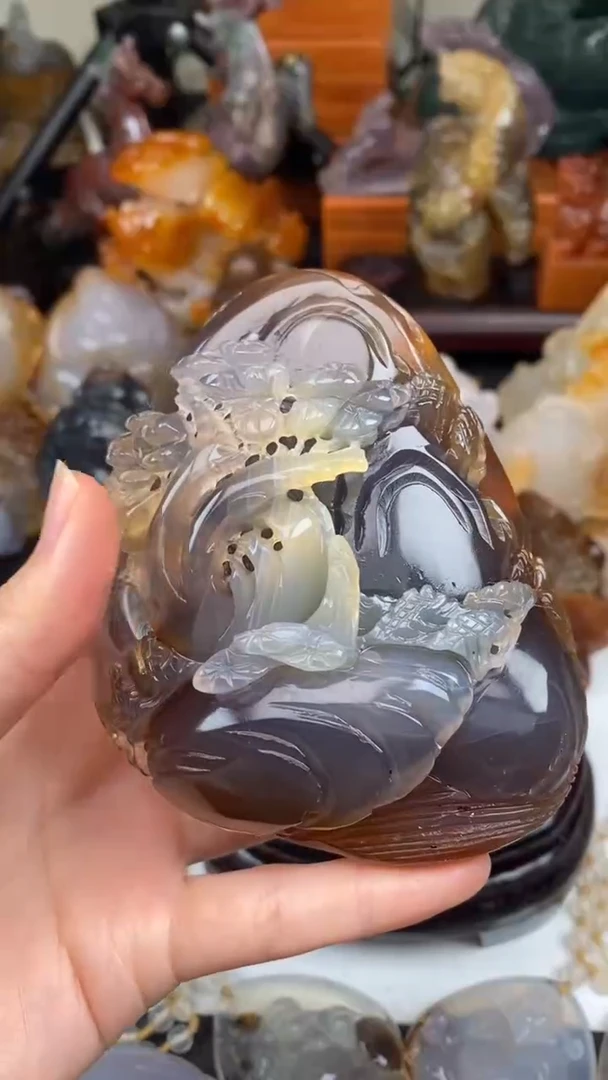 玛瑙/玉髓颈饰未镶嵌改**己AA