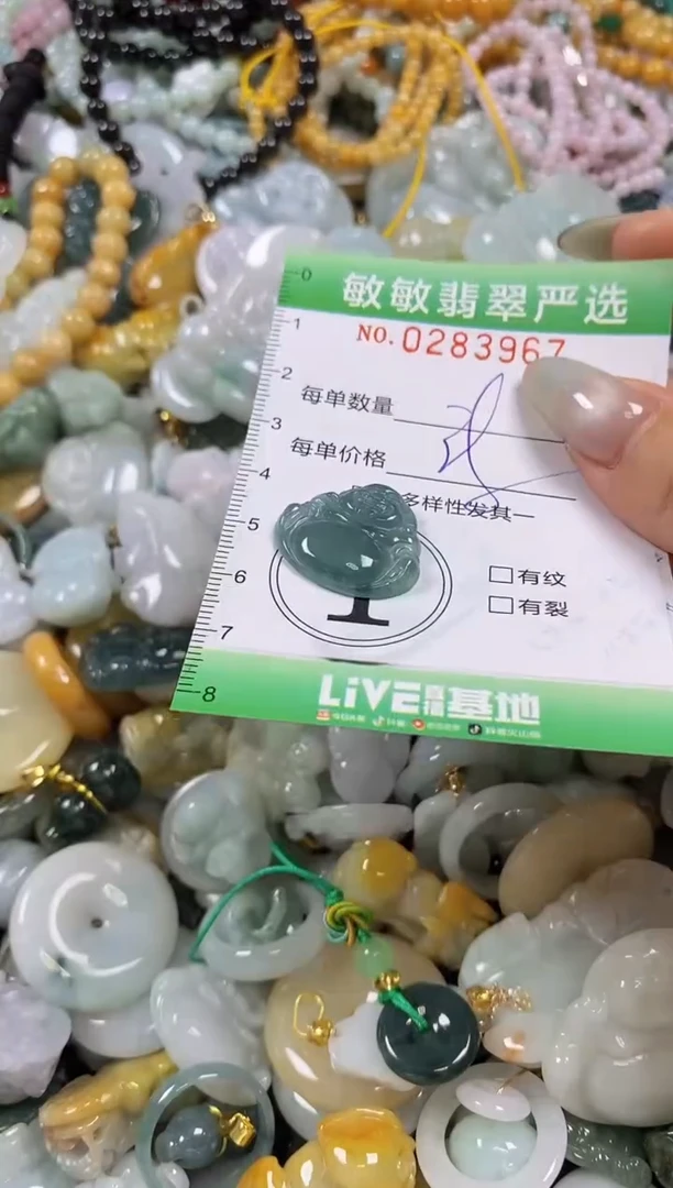 翡翠未镶嵌颈饰闪购0283967