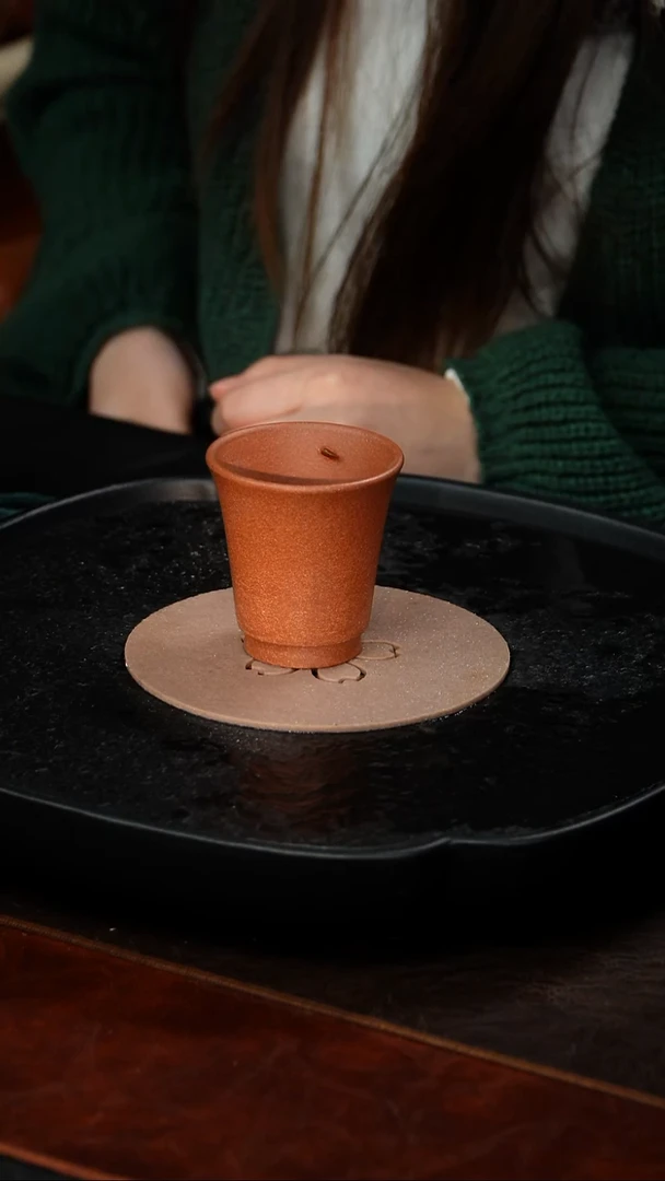 茶壶紫砂成进窑 主人杯59 段泥 80毫升