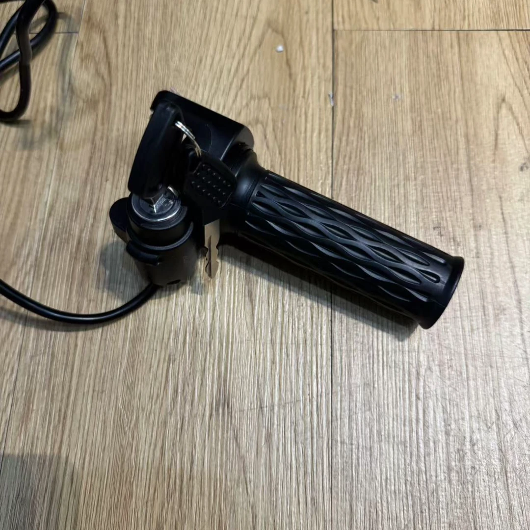 电动车电量显示转把锂电车油门调速把手