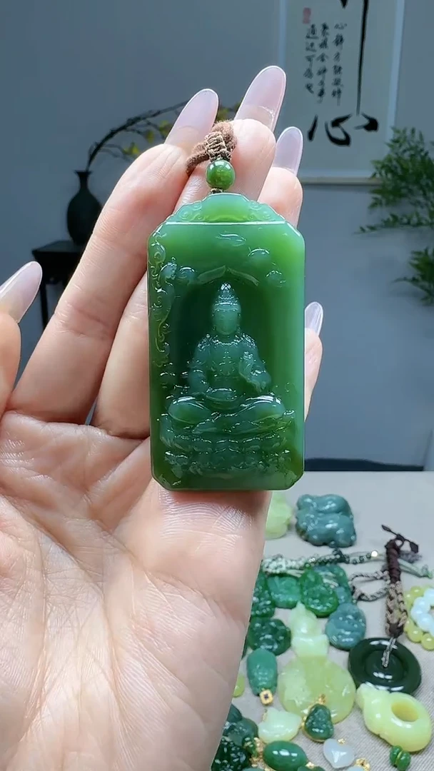 未镶嵌和田玉挂件1