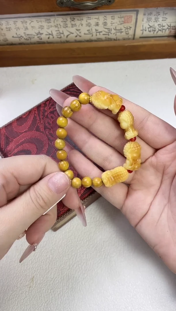 非洲檀香手串/手链精美手串 无礼盒 多发性其一