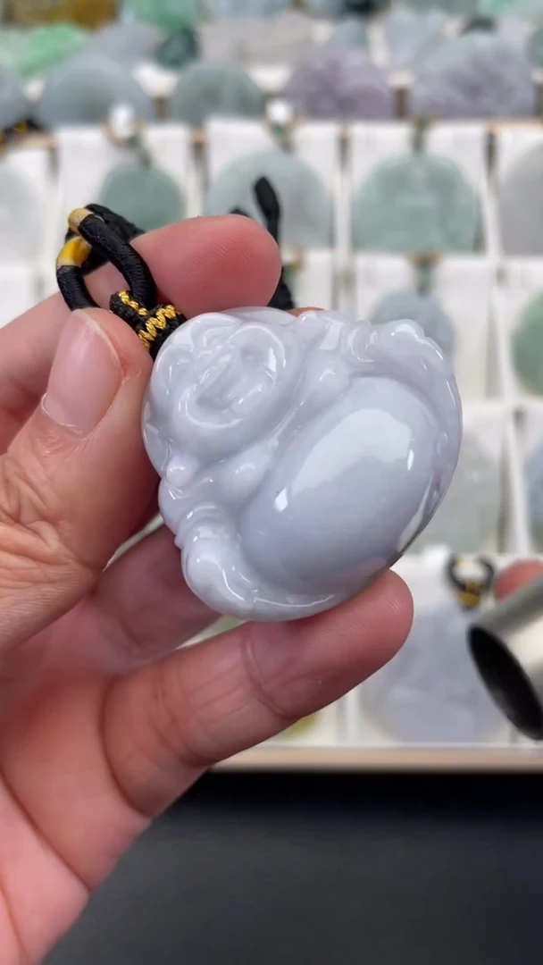 颈饰未镶嵌翡翠天然缅甸翡翠A货394