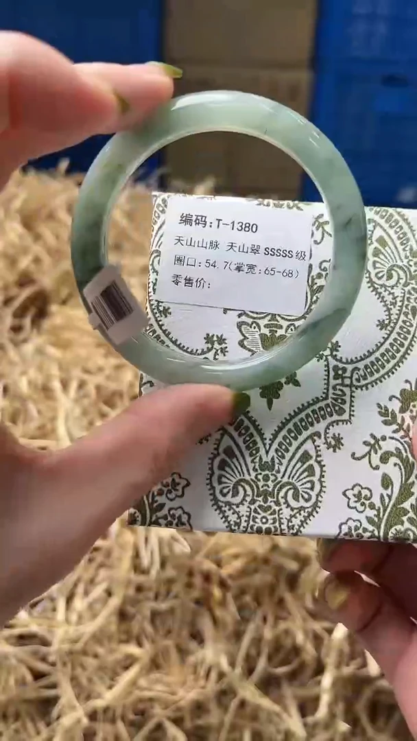 未镶嵌手镯石英质玉T1380