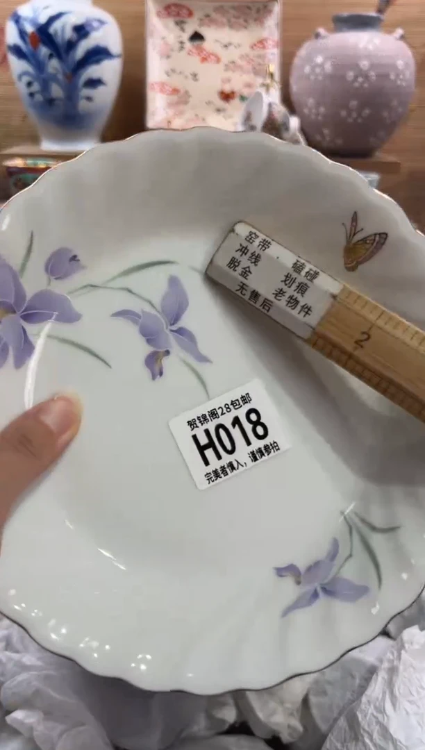 瓷片青*      H018
