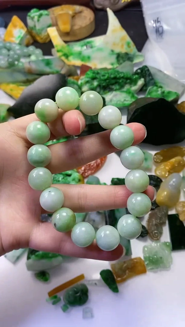 颈饰未镶嵌翡翠古*116天然翡翠