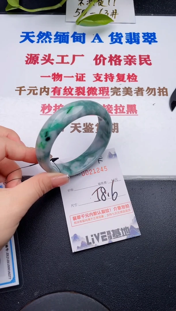 未镶嵌手镯翡翠45