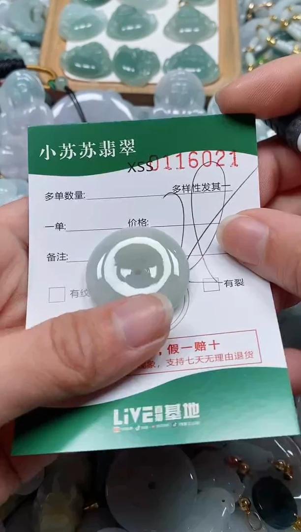 【闪购商品】翡翠颈饰未镶嵌闪购商品0116021