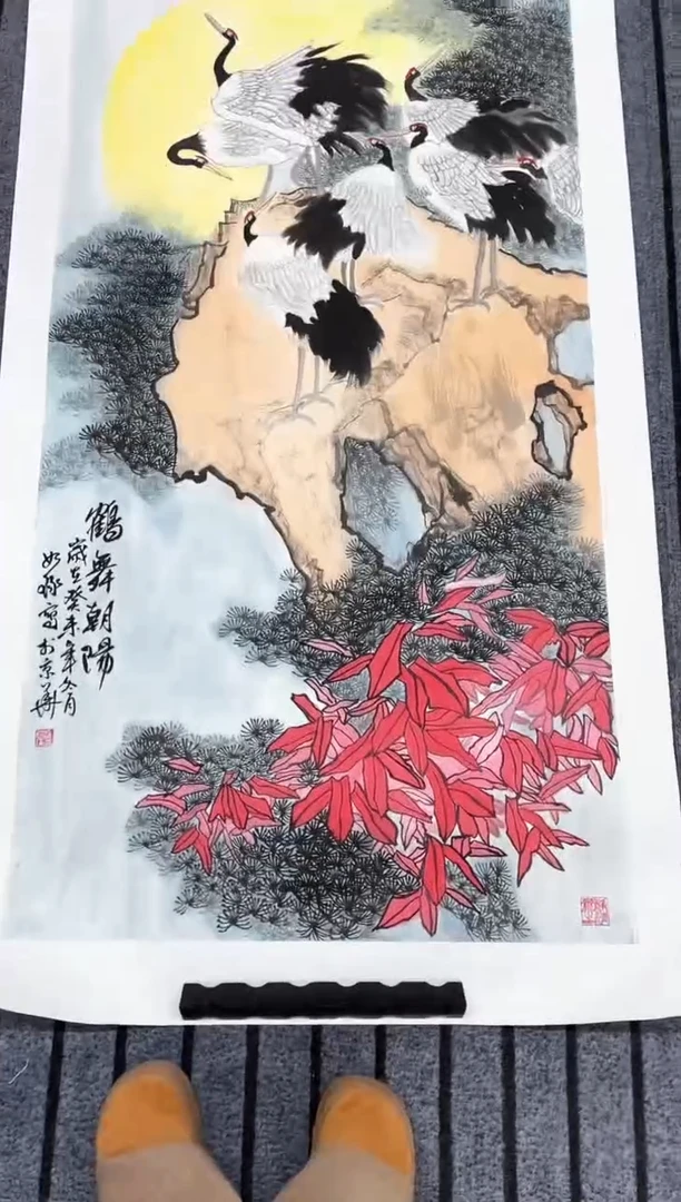 精品国画花鸟作品