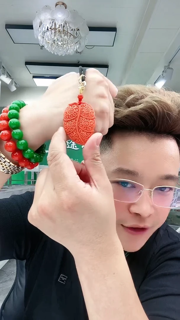 翡翠未镶嵌颈饰D292吊坠