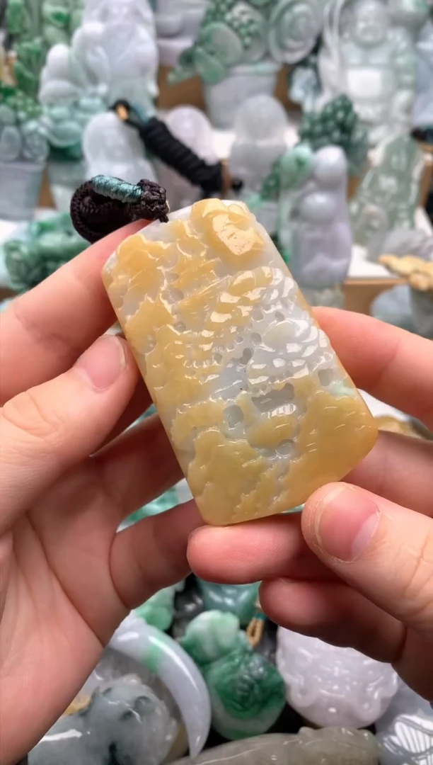 吊坠(不含链)未镶嵌翡翠1