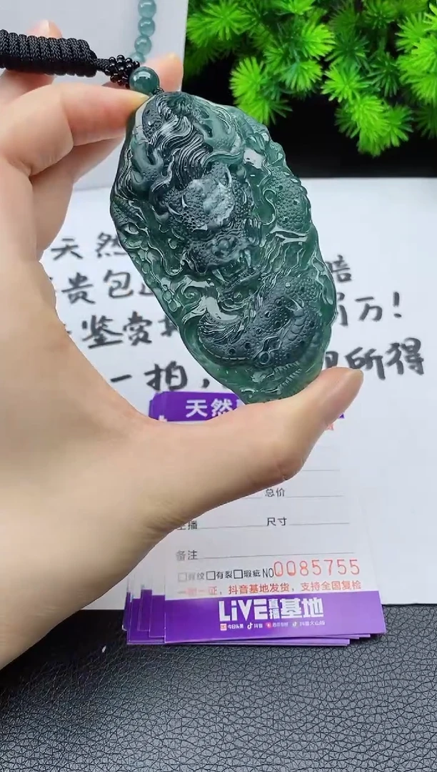 翡翠未镶嵌颈饰