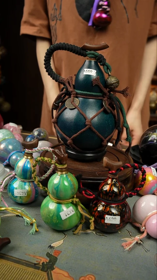 559号500ml左右非遗大漆酒葫芦