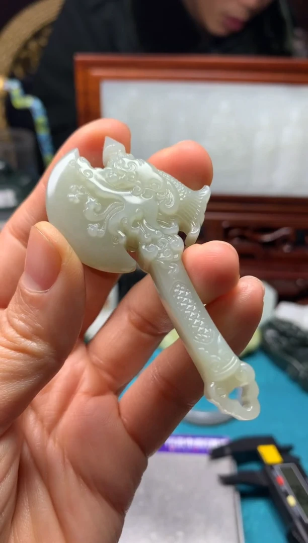 颈饰未镶嵌和田玉拍一发一