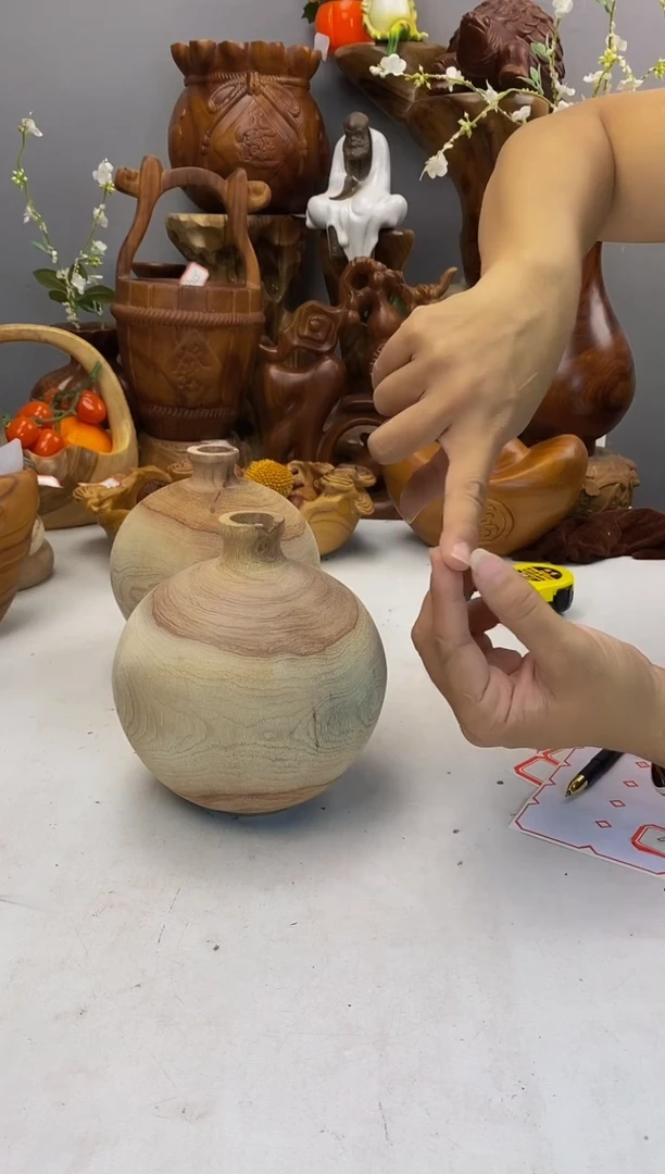 香樟木A35精品香樟木花瓶