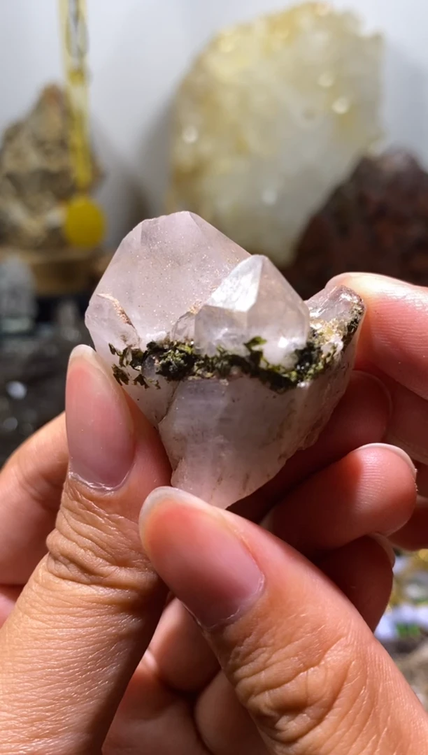 水晶珠宝半成品未镶嵌12号 花园水晶