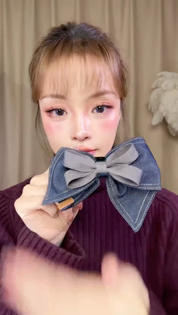 铁合金布艺韩版超仙极简可爱风法式千金风头饰-13