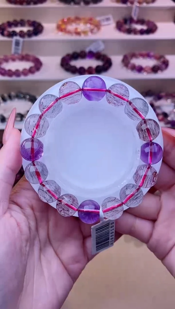 未镶嵌手串水晶仙女超七12m+