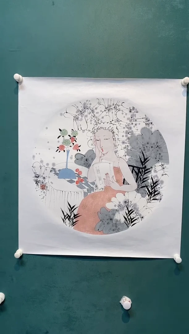国画欧阳石坚国画作品福利