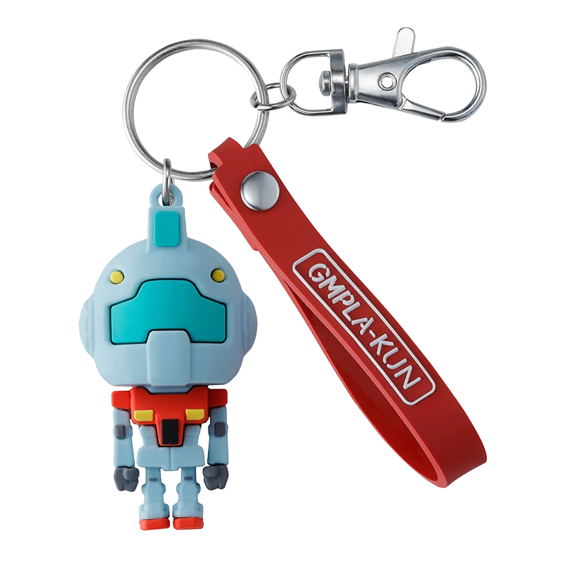 万代模型 吉姆模型君 立体橡胶钥匙扣