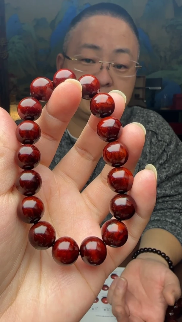 手串/手链小叶紫檀1.2*17颗5星料原汁原味