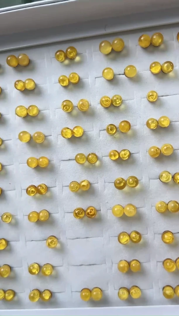 【闪购商品】琥珀手链未镶嵌 蜜蜡耳钉多样性随机发一件