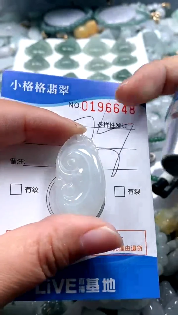 【闪购商品】翡翠颈饰未镶嵌闪购商品0196648