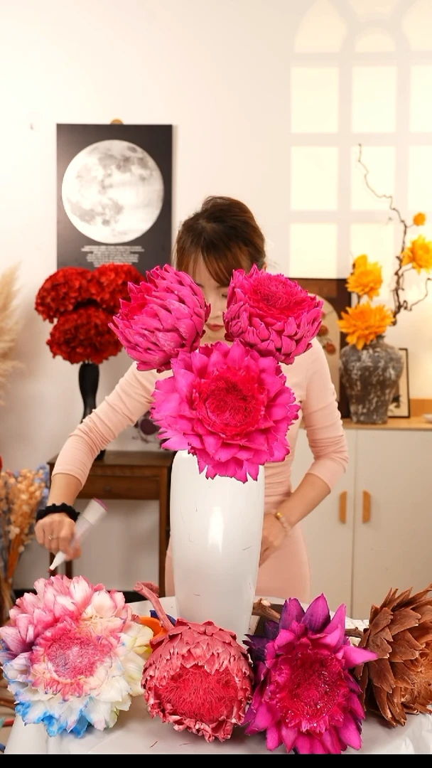 永生花  霸王花A4