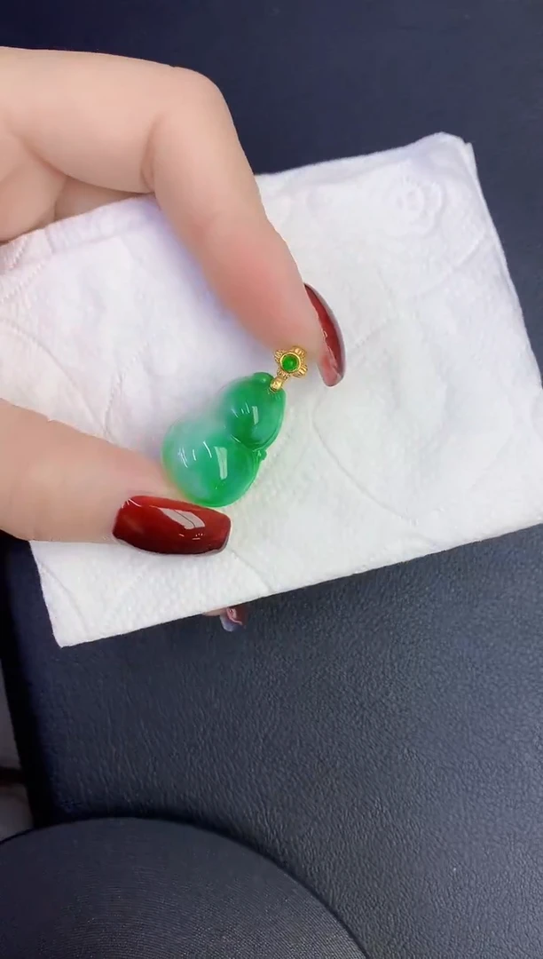 颈饰未镶嵌翡翠缅甸天然翡翠a货