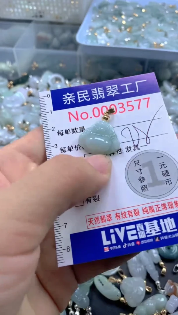 颈饰未镶嵌翡翠3577