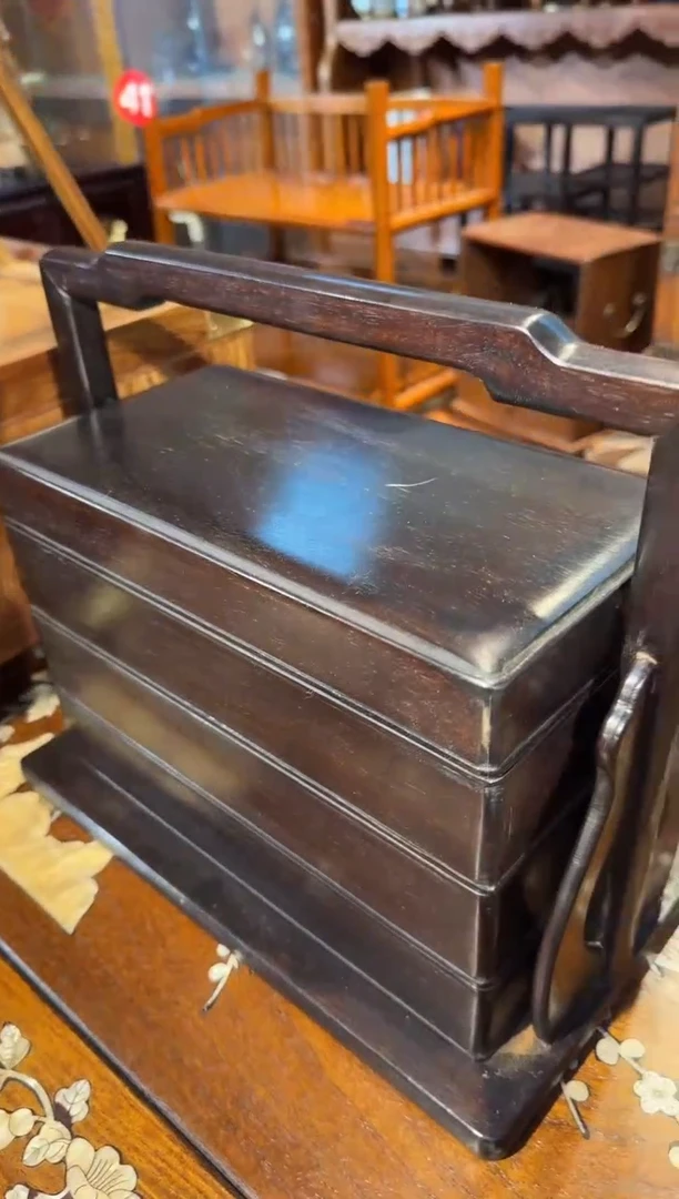 【闪购商品】木木艺紫檀提箱950.888888888