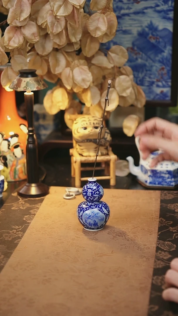 青樵轩 葫芦香插