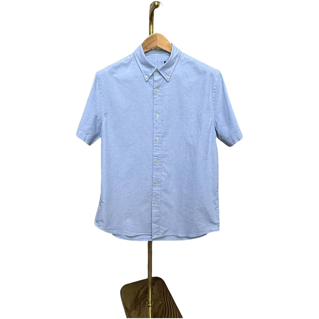 【夏季小马衬衫短袖】刺绣男士短袖衬衫翻领