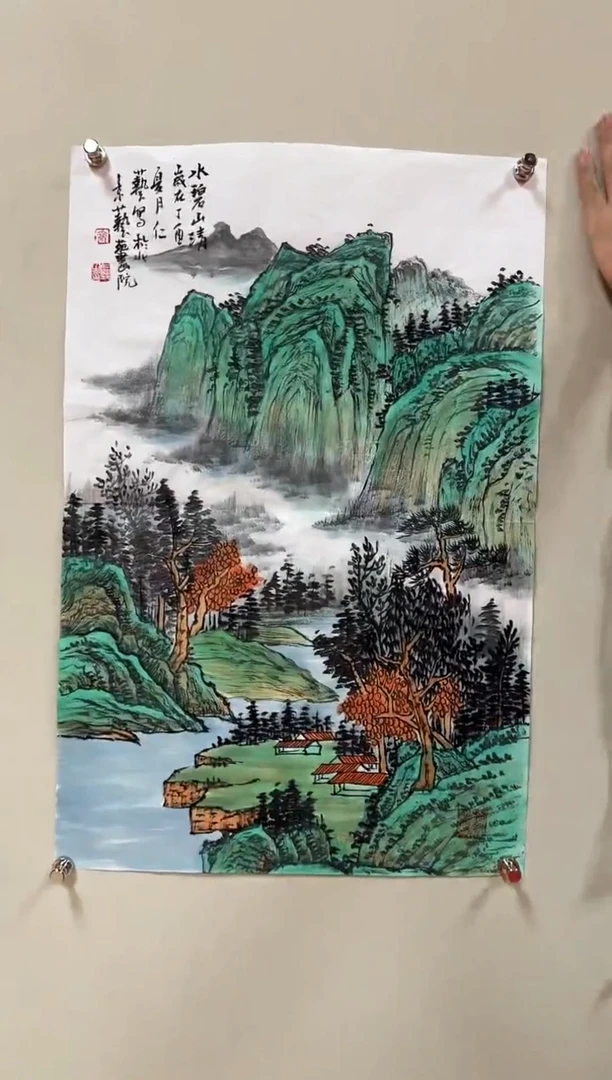 国画乔常仁2.7平尺精品作品
