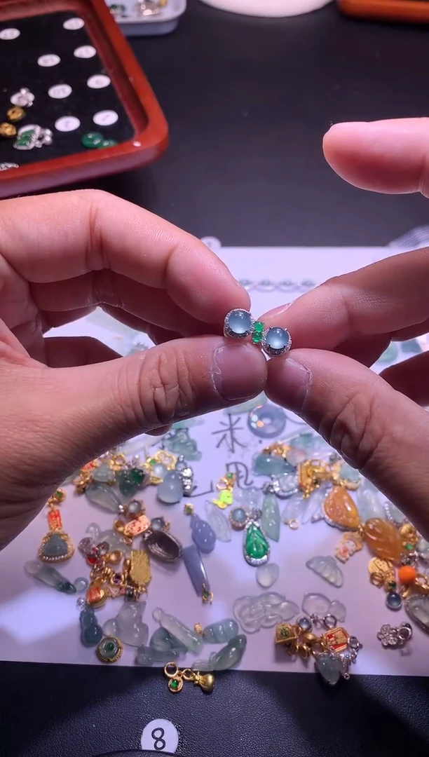 【闪购商品】翡翠吊坠(不含链)银S925镶嵌11111