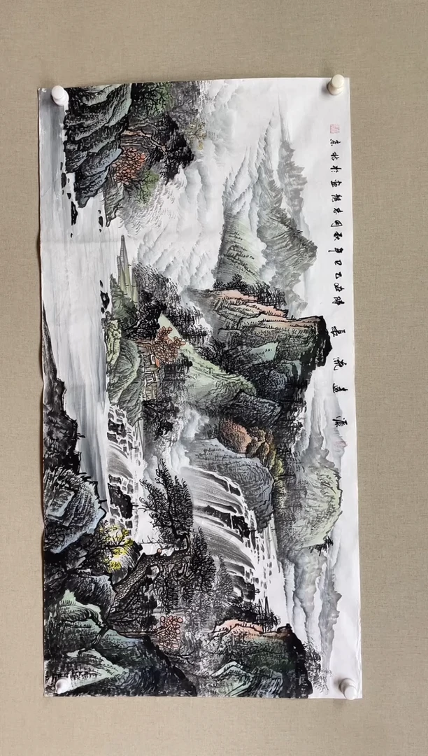 国画138*68 杨志龙 杨志龙 杨志龙 杨志龙 杨志龙