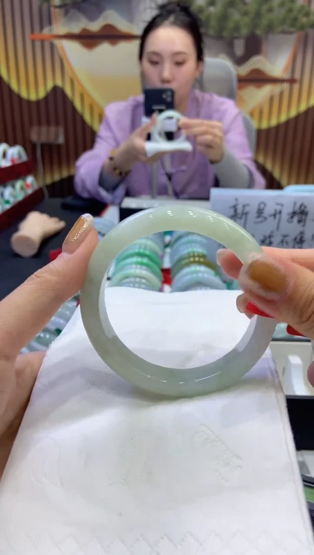 未镶嵌手镯翡翠0009739