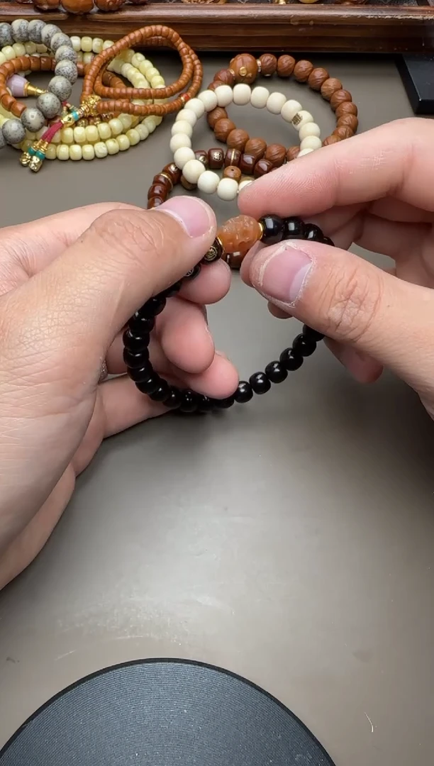 【闪购商品】南红玛瑙配饰18K金镶嵌配饰1442245235