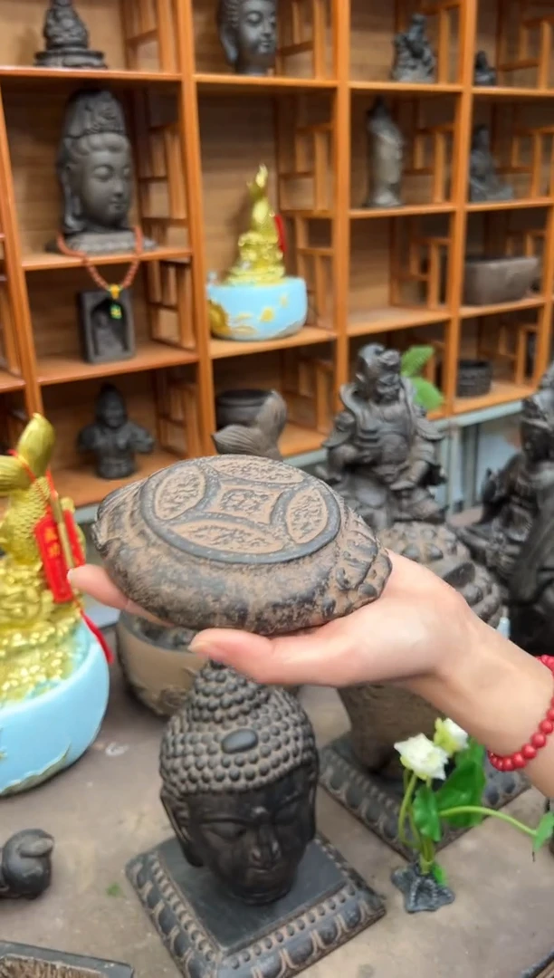 陶土【火山泥】金蟾小底座
