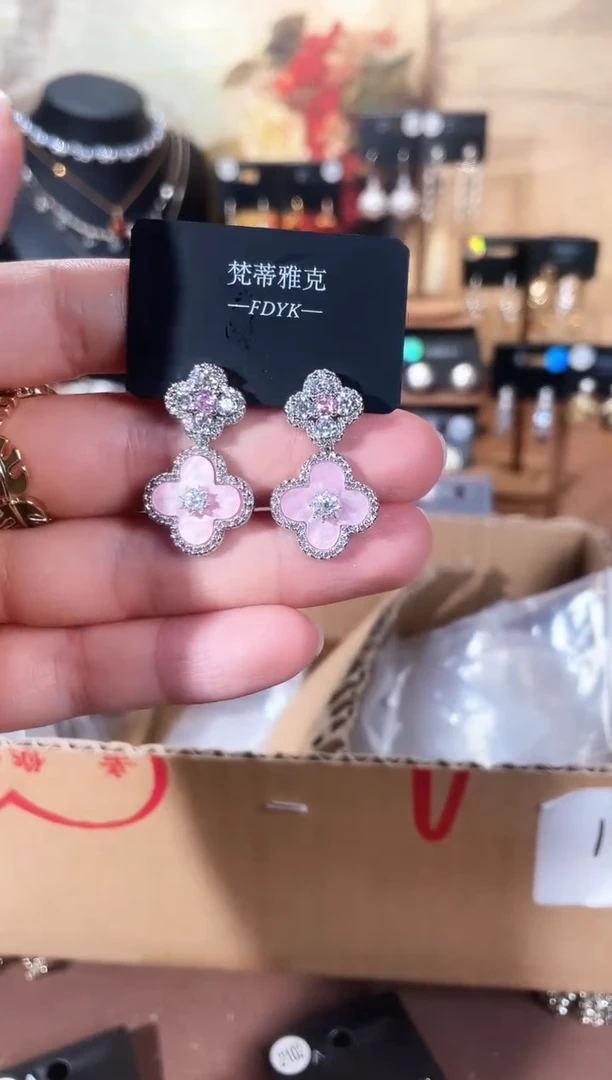 合金925银锆石梵1424