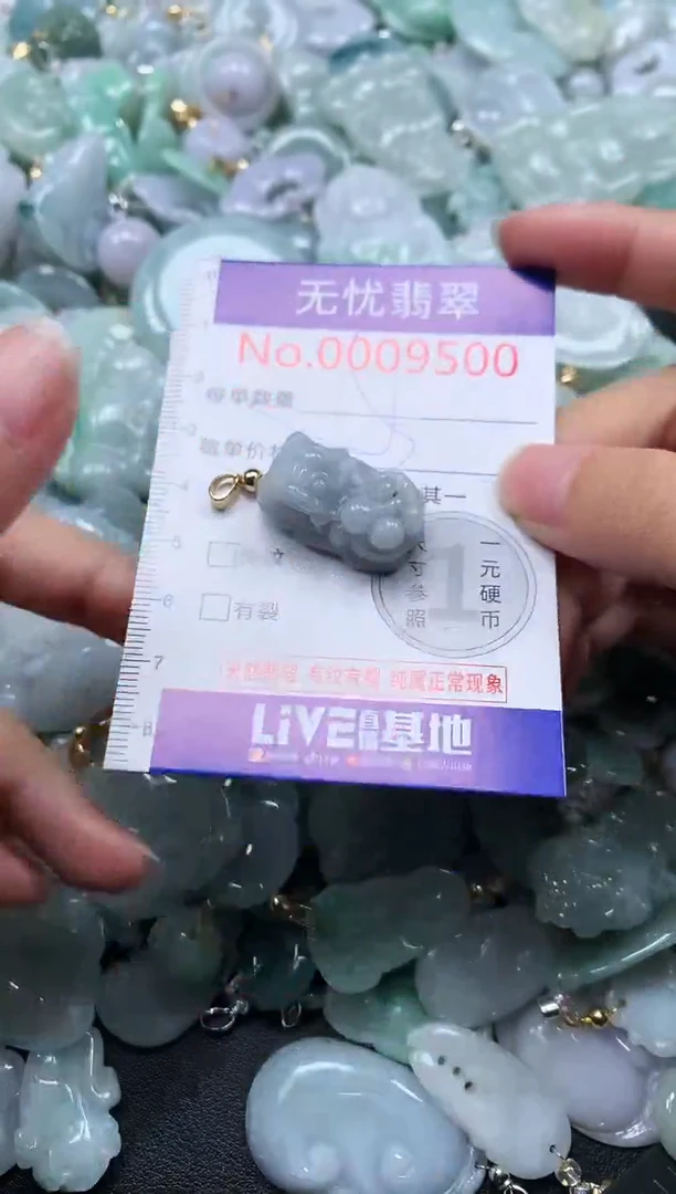 颈饰未镶嵌翡翠9500