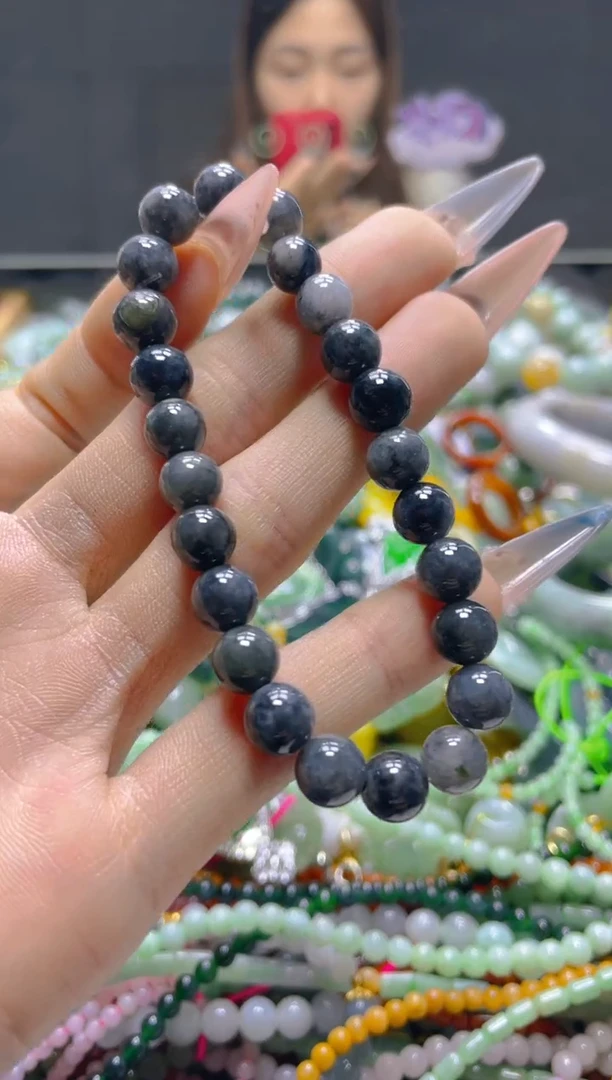 颈饰未镶嵌翡翠7MM