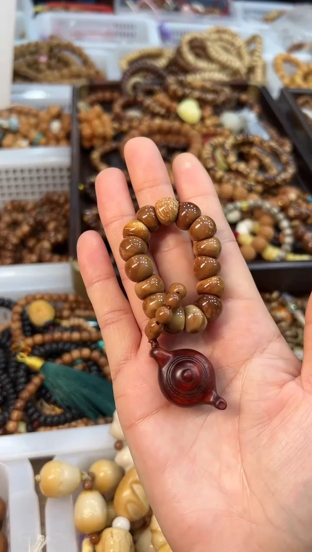 手串库克卡11.5mm左右蒜瓣大肠 把把壶 设计款  手捻