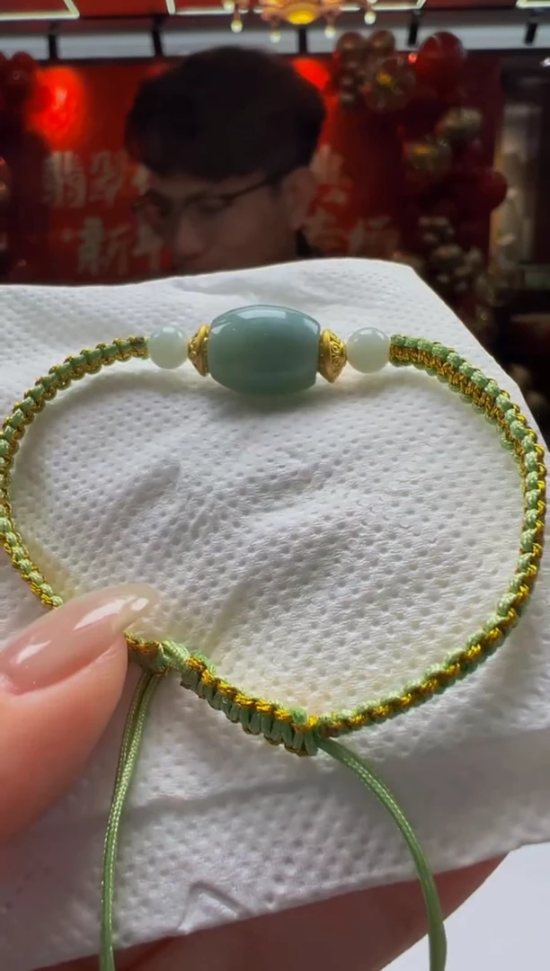 【闪购商品】翡翠颈饰未镶嵌Q2025-1-13-2