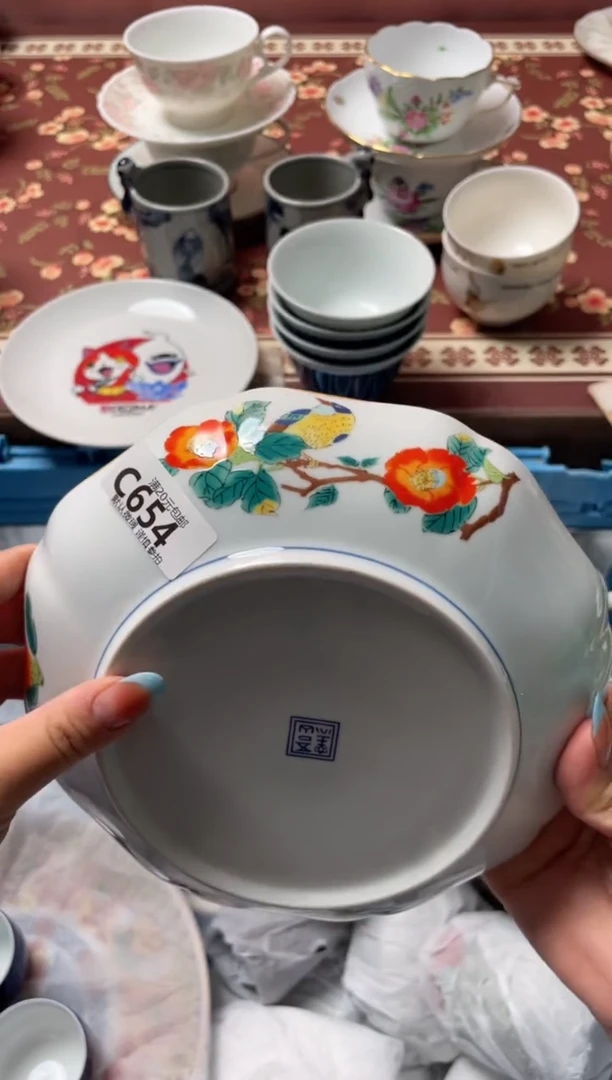 瓷片洛*瓷器瓷器C654